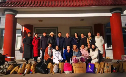 呼市女商会送温暖、献爱心、助力乡村振兴
